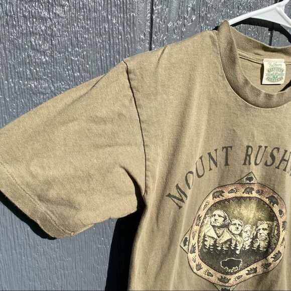 Vintage Mount Rushmore Single Stitch Fred Harvey Tee S - Picture 9 of 13